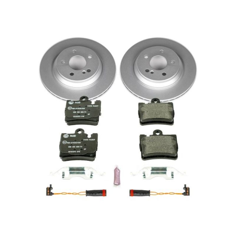 Power Stop 00-02 Mercedes-Benz S430 Rear Euro-Stop Brake Kit