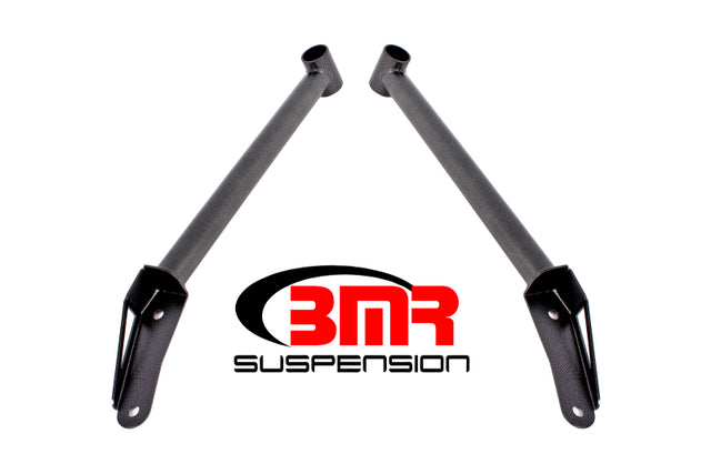 BMR 16-17 6th Gen Camaro Front Of Rear Cradle Brace - Black Hammertone BMR Suspension