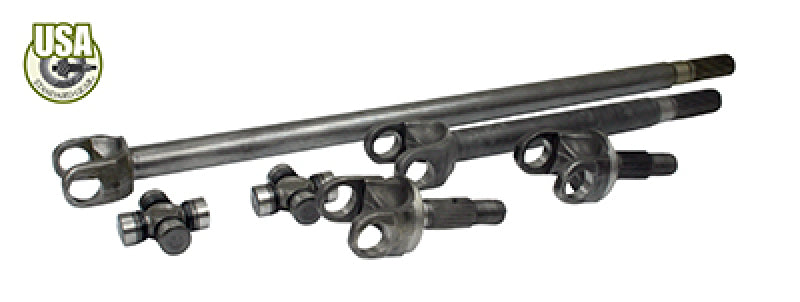 Kit d'essieu de remplacement standard USA 4340CM pour GM Dana 60 avant 77-91 / 35 cannelures avec Super Joints