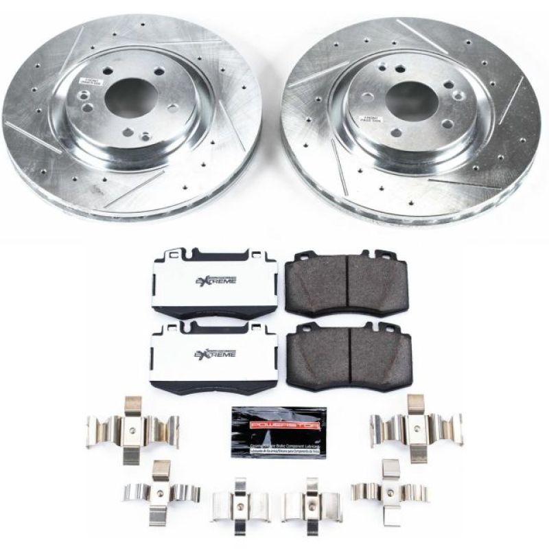 Kit de freins avant Power Stop 2004 Mercedes-Benz C230 Z26 Street Warrior