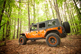 Kit de garnitures de garde-boue et de pare-chocs plats Rugged Ridge pour Jeep Wrangler 07-18