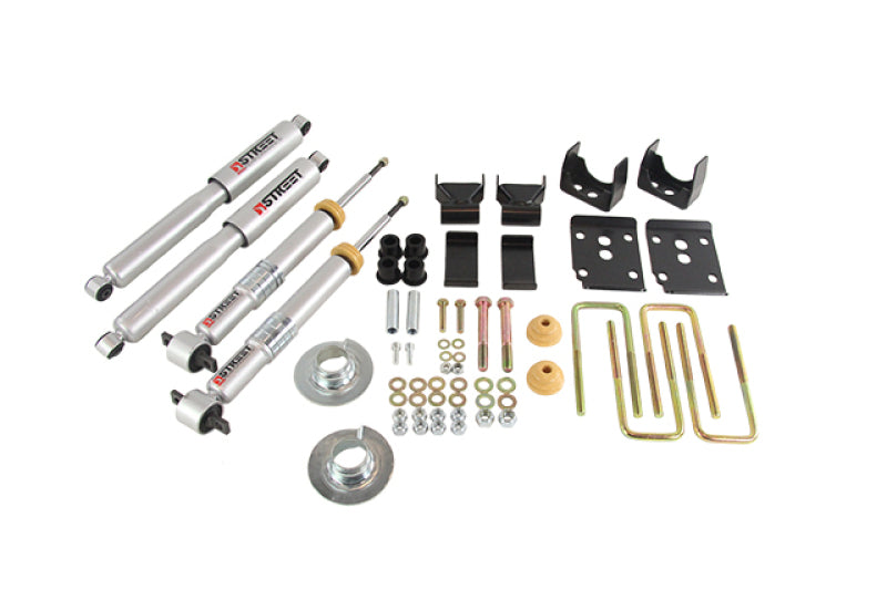 Kit inférieur avant 5 pouces arrière Belltech 2015+ Ford F-150 1-3 pouces avec amortisseurs SP