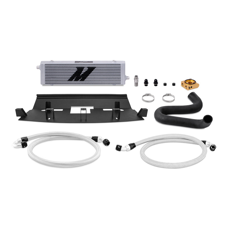 Kit de refroidisseur d'huile thermostatique Mishimoto pour Ford Mustang GT 2018+ - Argent