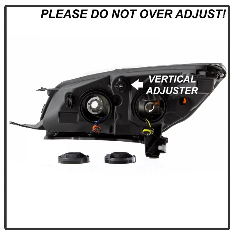 Phares de style OEM xTune 13-16 Ford Escape - Noir (HD-JH-FESCA13-AM-BK)