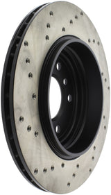 StopTech 01-06 BMW 330 Drilled Left Rear Rotor