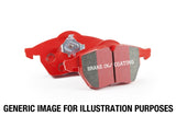 Plaquettes de frein avant EBC 07-10 Audi TT Quattro 3.2 Redstuff