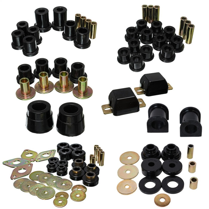 Energy Suspension 05-15 Toyota Tacoma 4WD Hyper-Flex Master Bushing Set - Black