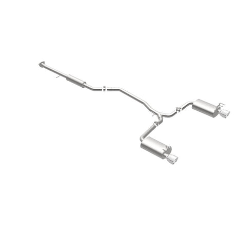 Système MagnaFlow C/B 2015 Honda Accord 3,5 L V6 2,5 po SS double division arrière poli 4,5 Tip