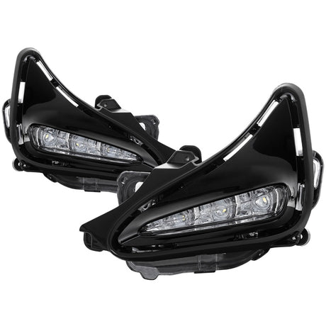 Feux antibrouillard à LED OEM pour Toyota Corolla Spyder 2017+ avec interrupteur - Transparent (FL-TCO17-LED-C)