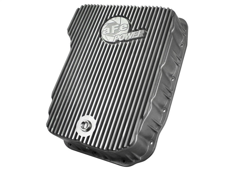 aFe Transmission Pan Cover (Raw); Dodge Diesel Trucks 07.5-12 L6-6.7L (td)