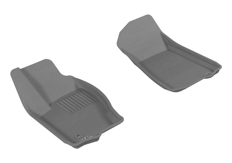 Tapis de sol 3D MAXpider 2006-2010 Jeep Commander Kagu 1ère rangée - Gris