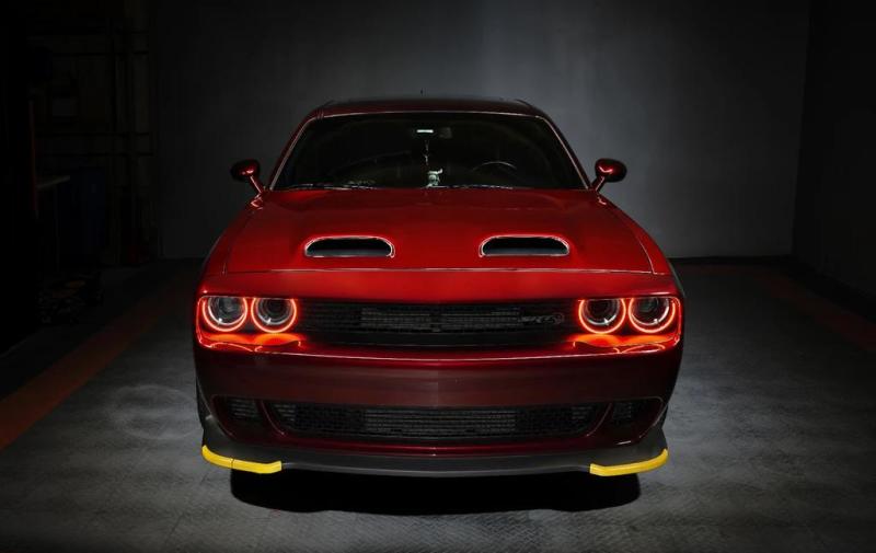 Kit Halo LED étanche Oracle 15-21 Dodge Challenger - Rouge VOIR LA GARANTIE