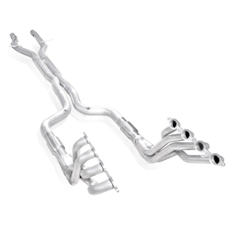 Collecteurs de 2 po pour berline Cadillac CTS-V 2016-18 en acier inoxydable, primaires de 2 po, câbles cathodiques de 3 po dans le tuyau en X