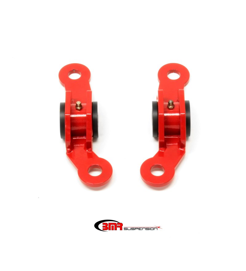 BMR 10-15 5th Gen Camaro Rear Upper Control Arm Bushing Kit (Delrin) - Red BMR Suspension