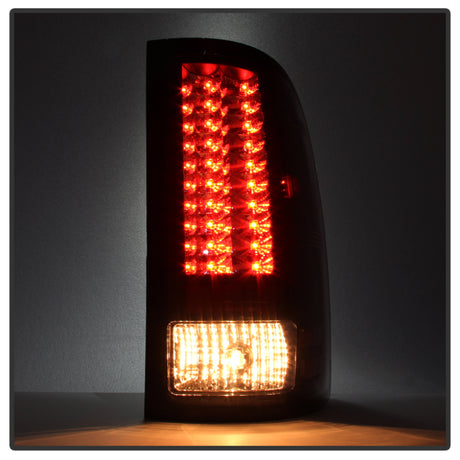 Spyder GMC Sierra 07-13 (pas 3500 Dually 4 roues arrière) Feux arrière à LED Blk Smke ALT-YD-GS07-LED-BSM