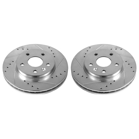 Disques de frein avant Power Stop 11-16 Buick LaCrosse Evolution percés et fendus - Paire