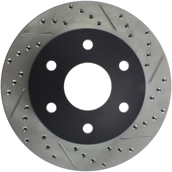 Rotor avant gauche rainuré et percé StopTech 99-06 GMC Sierra (2 portes)