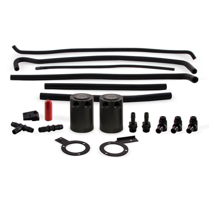 Kit de récupérateur d'huile à cloison Mishimoto 08-14 Subaru STI - Noir