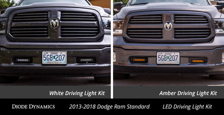 Kit de 6 po pour Ram 2013 Standard Stage Series de Diode Dynamics - Amber Driving