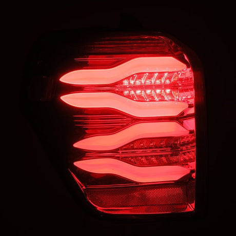 Feux arrière à LED AlphaRex 10-21 Toyota 4Runner PRO-Series, fumée rouge
