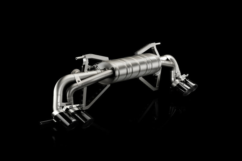 Ligne Slip-On Akrapovic 09-14 Lamborghini Gallardo LP 550-2 Coupé (Titane) (Embouts requis)