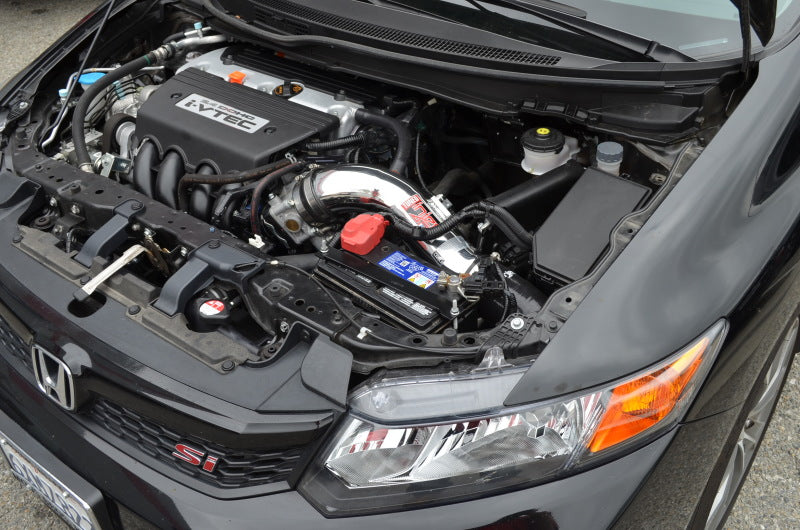 Injen 12-15 Honda Civic Si 9e génération/13-15 Acura ILX 2,4 L 4 cylindres poli True Cold Air Intake avec MR Tech