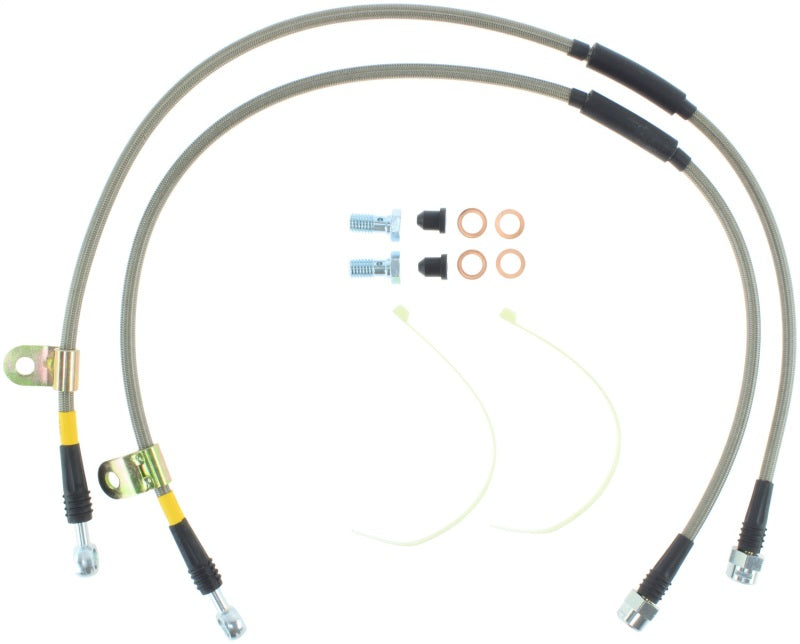 Kit de conduites de frein avant en acier inoxydable StopTech 07-13 Chevy/GMC Surburban/Sierra/Yukon Denali XL