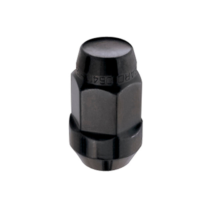 Écrou de roue hexagonal McGard (siège conique de type renflement) M14X1,5 / 22 mm hexagonal / 1,635 po de longueur (boîte de 144) - Noir