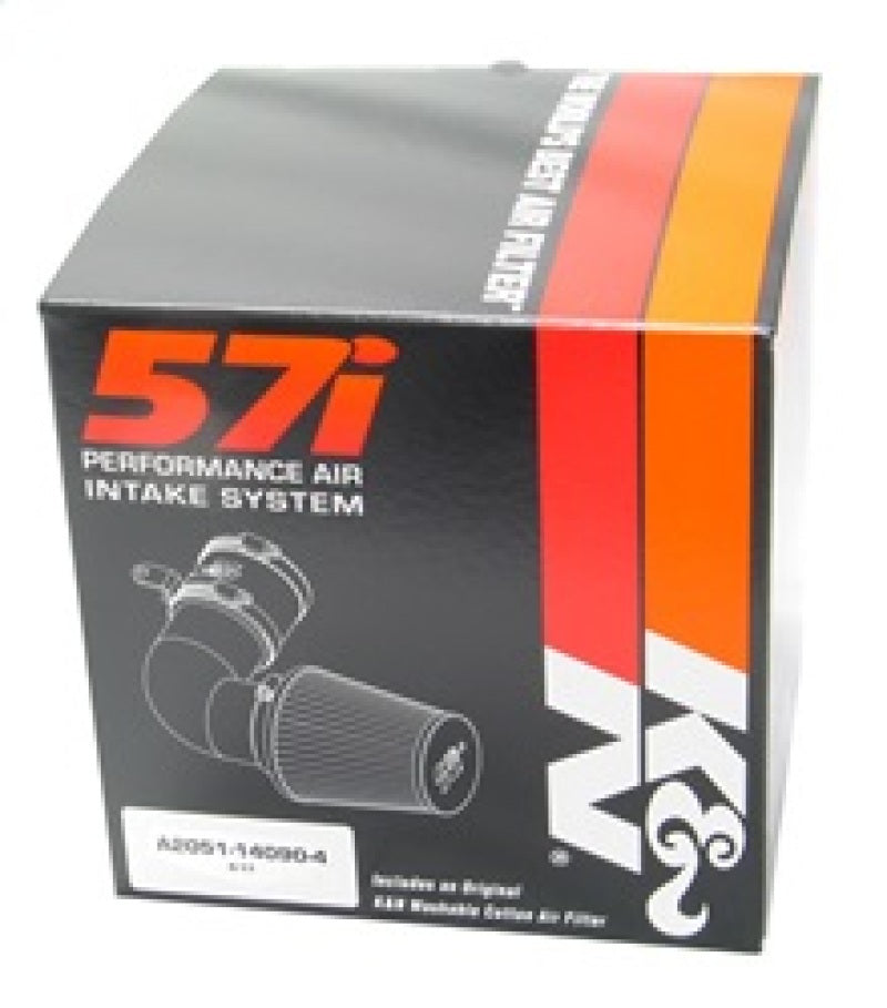 K&N 02-06 BMS Mini Cooper S 4in ID 5.433 OD 5.906 H 57i Series Performance Intake Kit