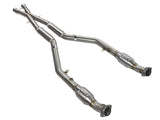 AFE 08-13 BMW (E90/92/93) MACH Force XP 304 V8 en acier inoxydable 4,0 L avec catalyseur et résonateur