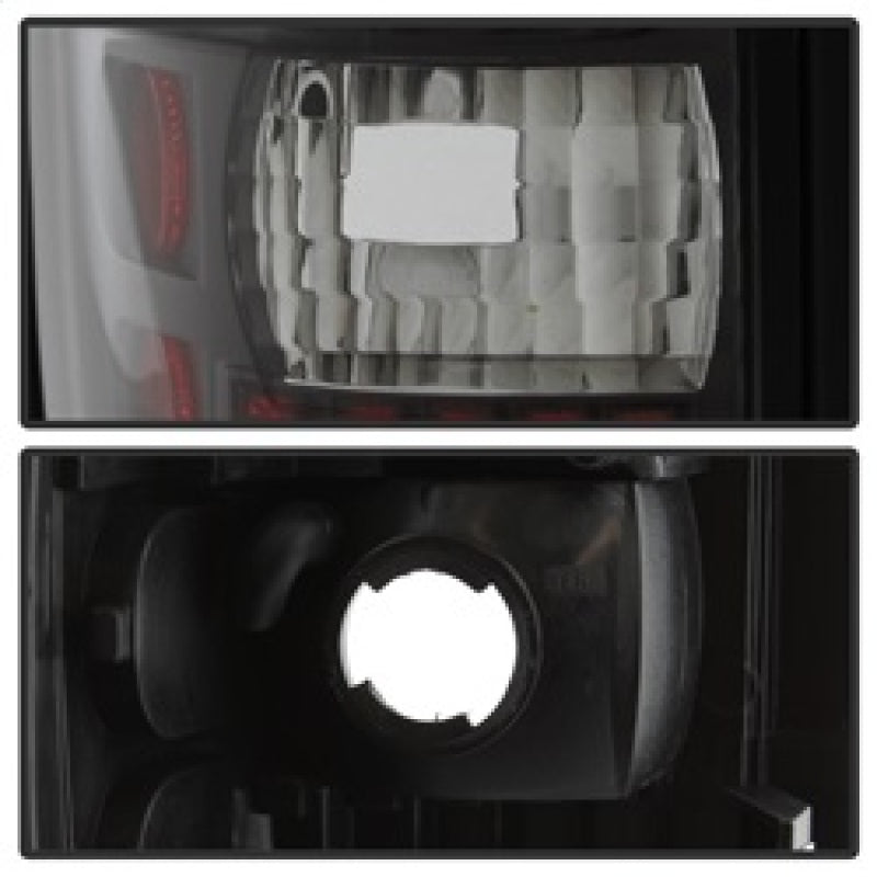 xTune Dodge Ram 1500/2500/3500 94-01 Euro Style Tail Lights Black ALT-ON-DRAM94-BK