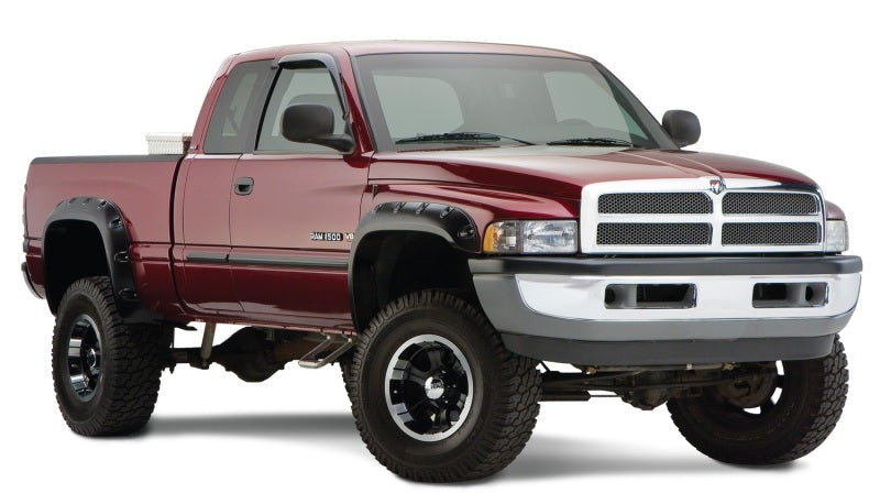 Bushwacker 94-01 Dodge Ram 1500 Fleetside Pocket Style Flares 4 pièces 78,0/96,0 po - Noir