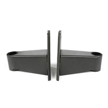 Supports de relocalisation de rétroviseurs noirs texturés Rugged Ridge 07-18 Jeep Wrangler JK