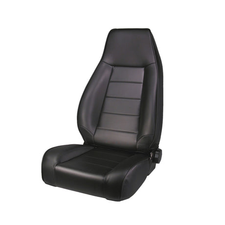 Siège avant à dossier haut Rugged Ridge inclinable en denim noir 76-02 CJ&amp;W
