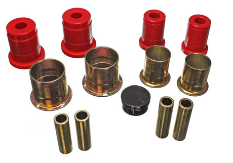Bagues de bras de suspension avant rouges pour Ford Mustang 94-04 Energy Suspension