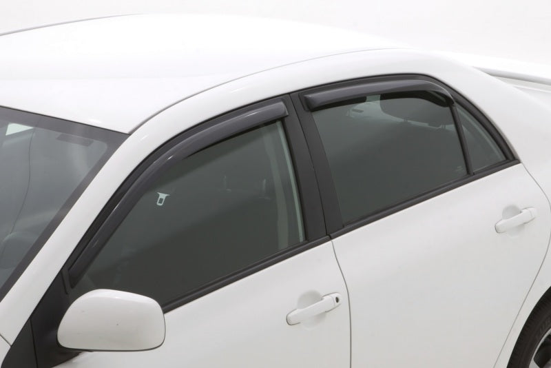 Déflecteurs de vitres avant et arrière AVS 09-13 Toyota Corolla Ventvisor 4 pièces - Fumé