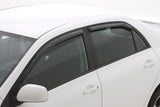 Déflecteurs de vitres avant et arrière AVS 09-13 Toyota Corolla Ventvisor 4 pièces - Fumé