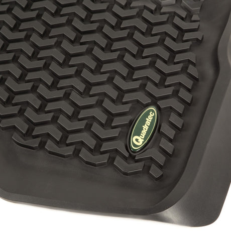 Revêtement de plancher avant Rugged Ridge noir pour Ford F-250/F-350/F-450/F-550 standard 2017-2018