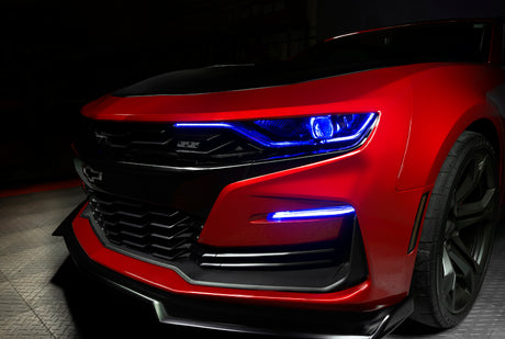 Oracle 19-21 Chevy Camaro SS/RS RGBW+A Headlight DRL  Kit - ColorSHIFT w/o Controller