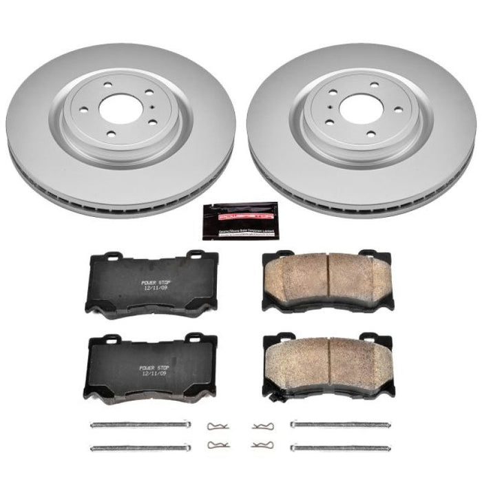 Kit de freins avant Power Stop 09-13 Infiniti FX50 Z17 Evolution Geomet avec revêtement