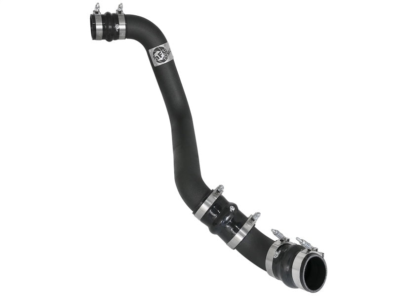 Tube de refroidisseur intermédiaire aFe Bladerunner côté chaud 3 pouces 17-18 camions diesel GM V8-6,6 L (td) L5P - Noir