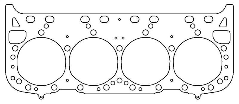Cometic 92-96 GM LT1 Small Block 4.100 pouces alésage .030 pouces MLS joint de culasse (avec poches de soupape)