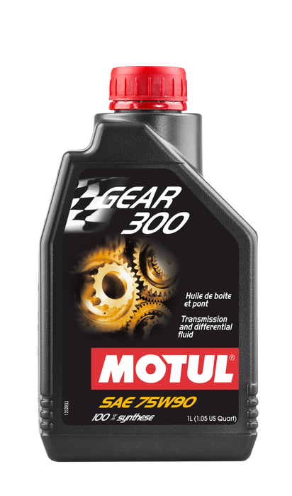 Huile moteur Motul 1L Transmission GEAR 300 75W90 - Ester synthétique