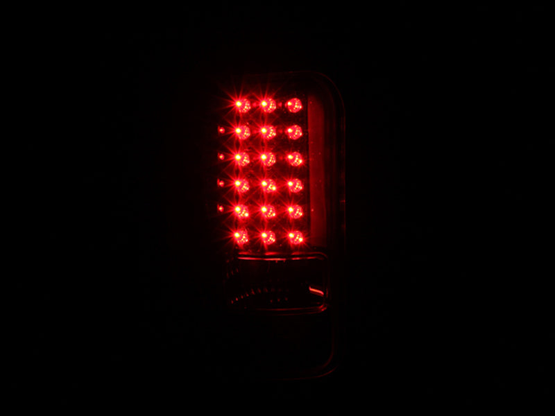 Feux arrière à LED ANZO 1994-2001 Dodge Ram Noir