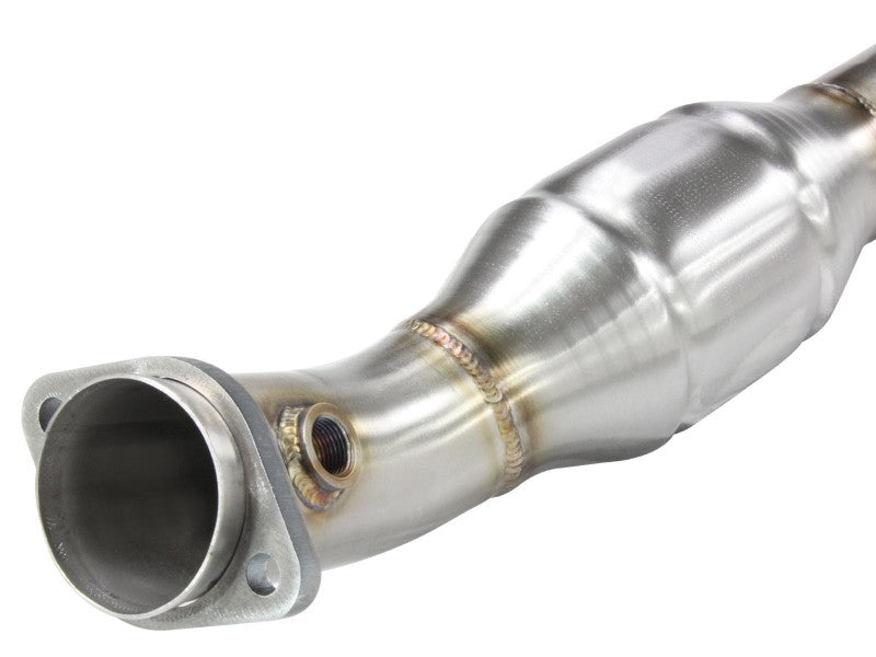 AFE 08-13 BMW (E90/92/93) MACH Force XP 304 V8 en acier inoxydable 4,0 L avec catalyseur et résonateur