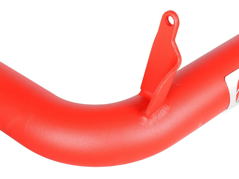 Tube de refroidisseur intermédiaire rouge aFe BladeRunner 2,5 pouces côté chaud 12-16 Ford Focus ST 2,0 L (t)