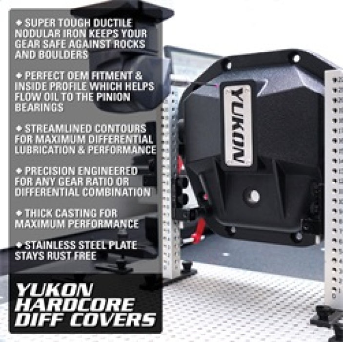 Couvercle de différentiel Yukon Gear Hardcore pour modèle AMC 35