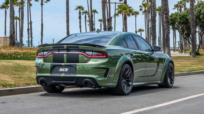 Embouts Borla 15-24 Dodge Charger V8 / 2023 Chrysler 300C T-304 SS Sortie 5 pouces - Carbone / Noir anodisé