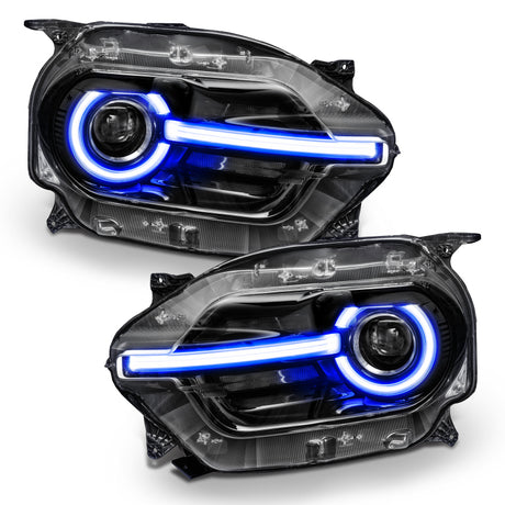 Oracle 2021 Ford Bronco Sport RGB+W Headlight DRL + Halo - ColorSHIFT w/ 2.0 Cntrl