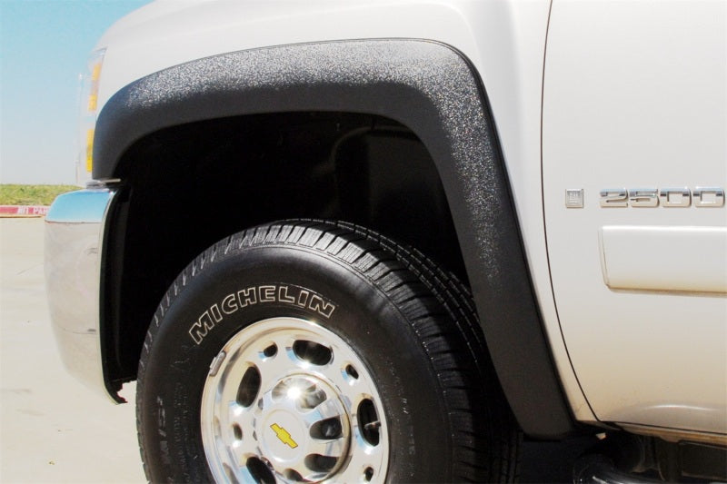 Lund 07-13 Chevy Silverado 1500 SX-Sport Textured Elite Series Fender Flares - Black (2 Pc.)